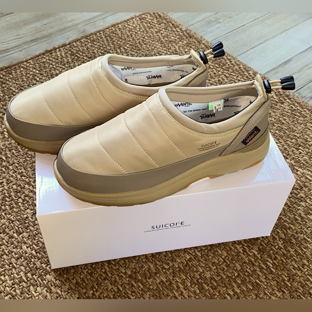 SUICOKE Beige Pepper-Evab Loafers